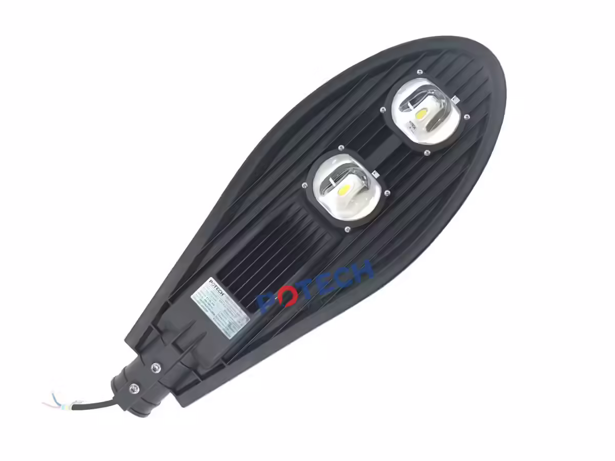 Đèn đường LED 120W chiếc lá chip COB Nichia Nhật Bản