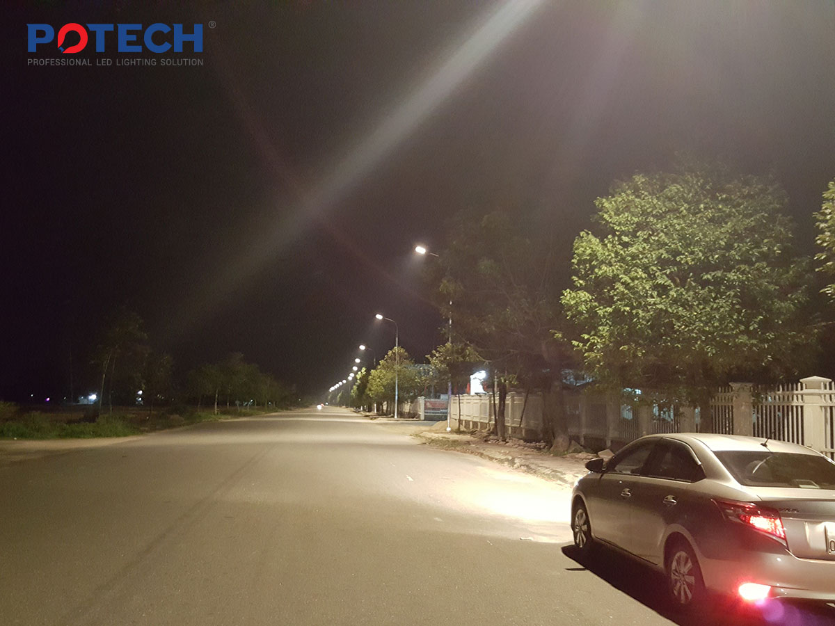 Đèn đường LED - Trường Trinh - Hội An - POTECH
