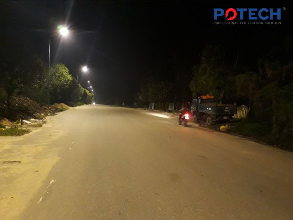 Đèn đường LED - Trường Trinh - Hội An - POTECH
