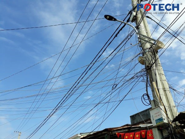 Đèn đường LED phướng Cửa Đại Hội An - POTECH