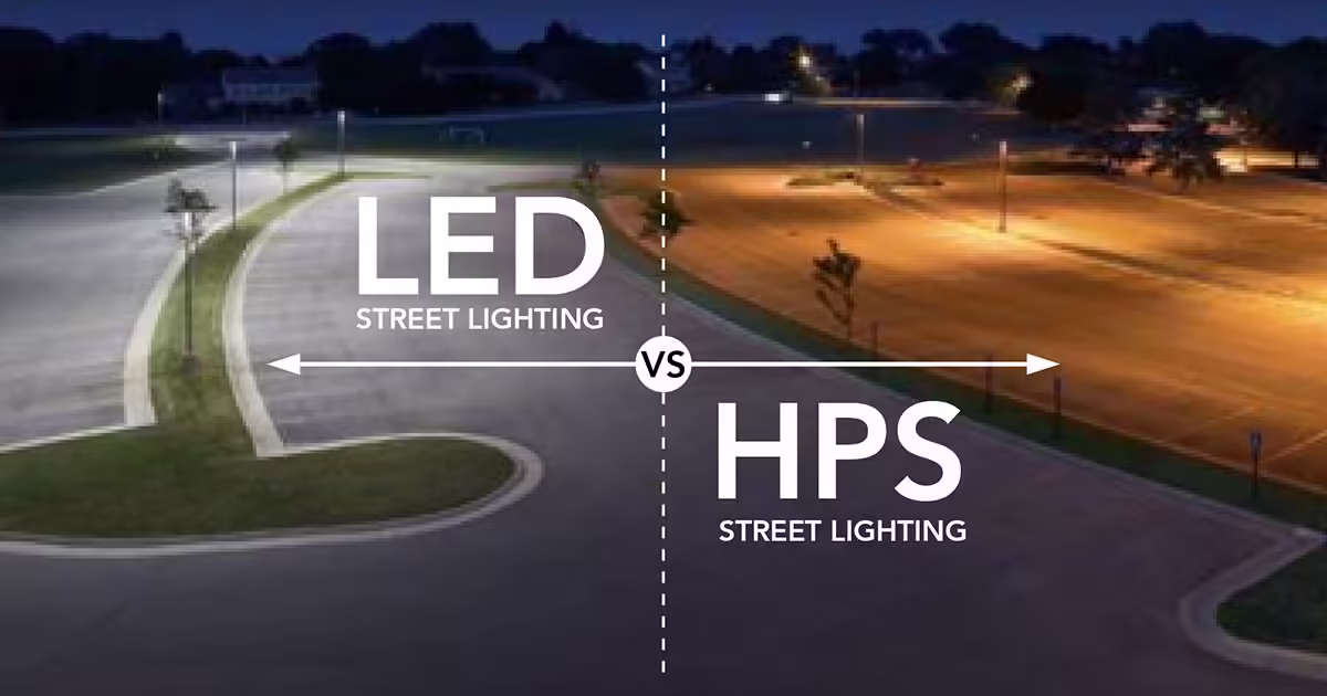 So sánh Đèn LED và Đèn cao áp Sodium / Natri (HPS)
