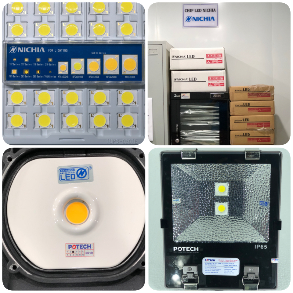 Chip LED Nichia đèn LED POTECH