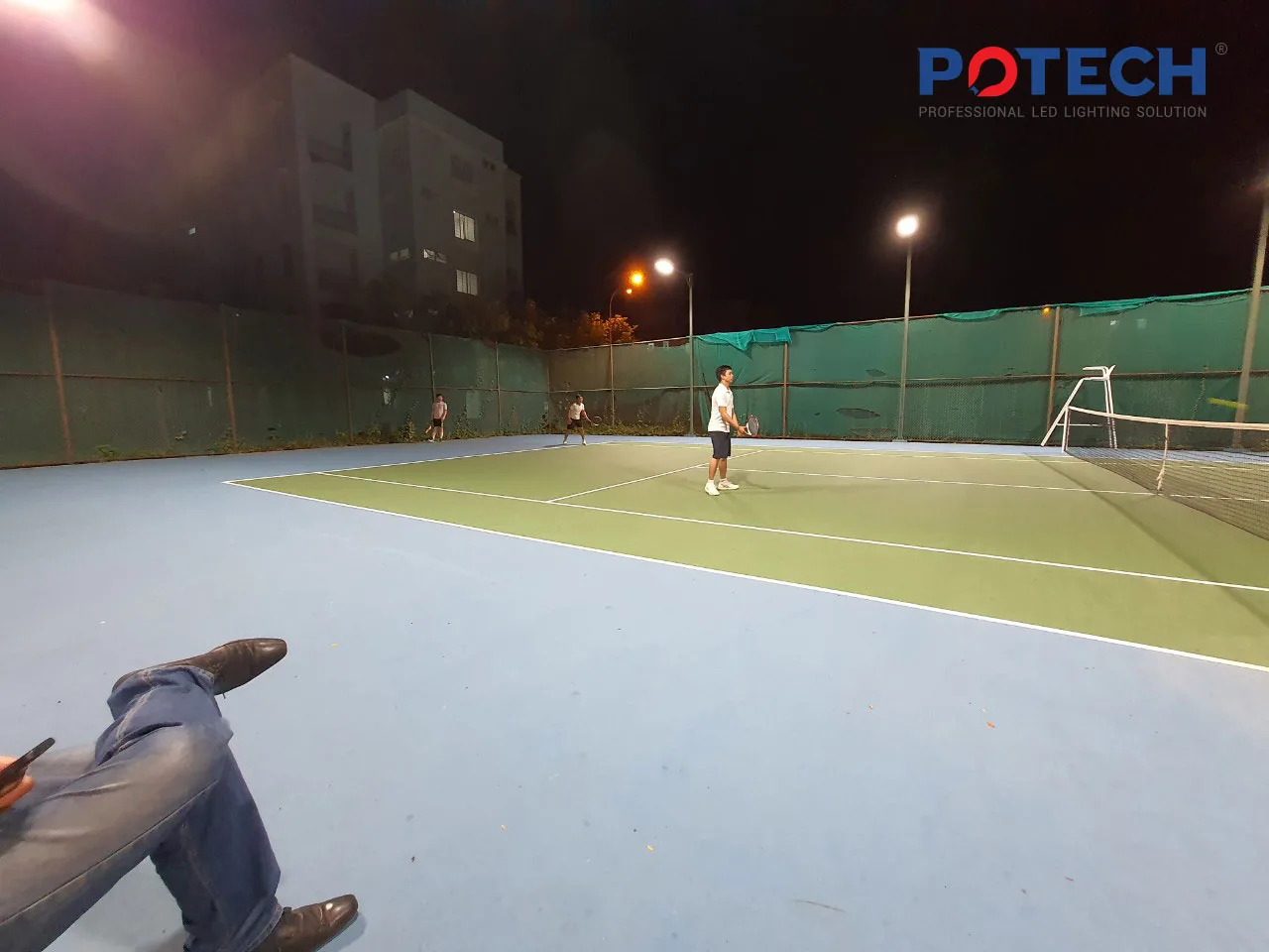 Đèn LED Sân Tennis Nhiệt Điện Vĩnh Tân — ảnh 17