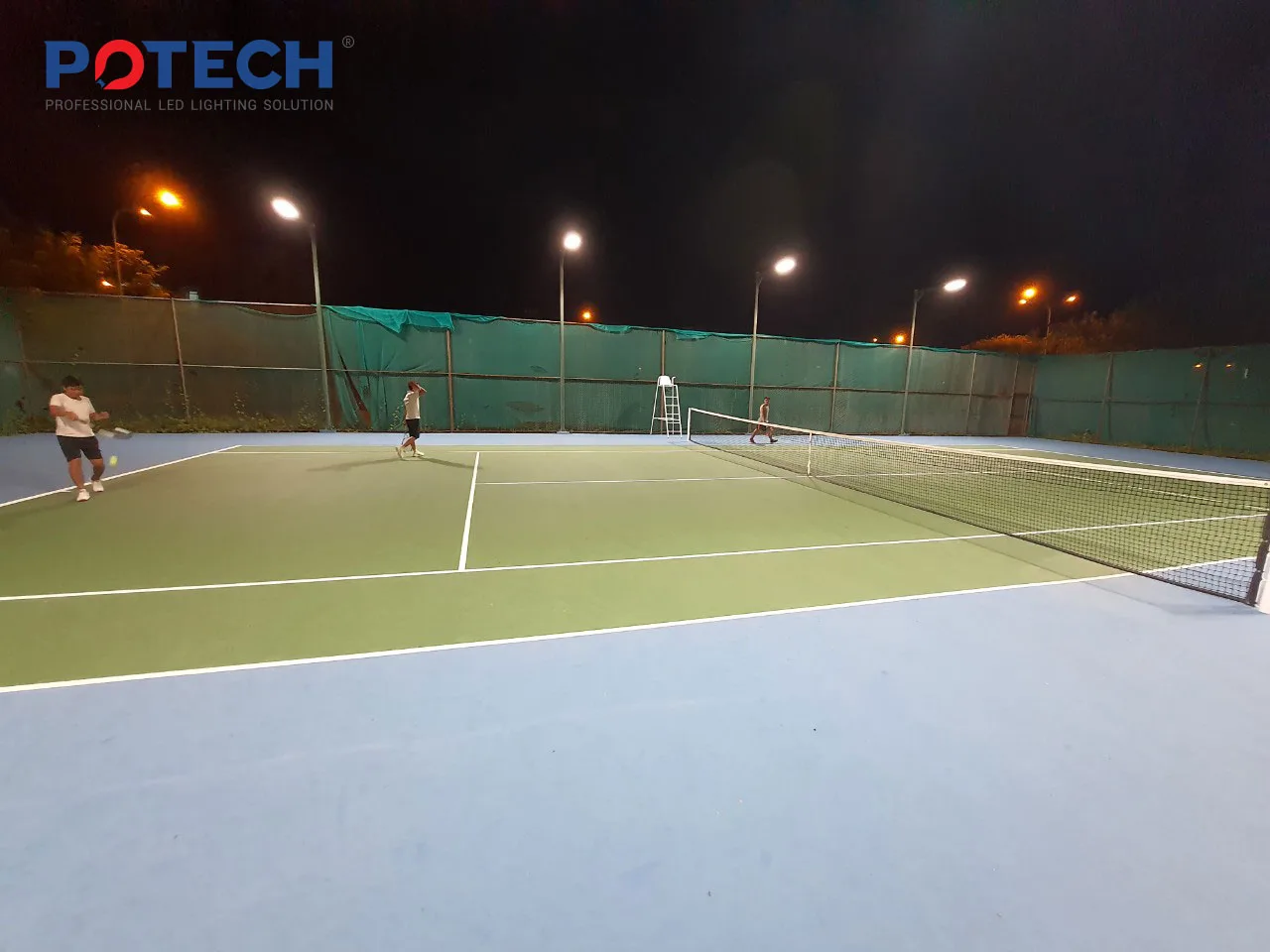Đèn LED Sân Tennis Nhiệt Điện Vĩnh Tân — ảnh 21