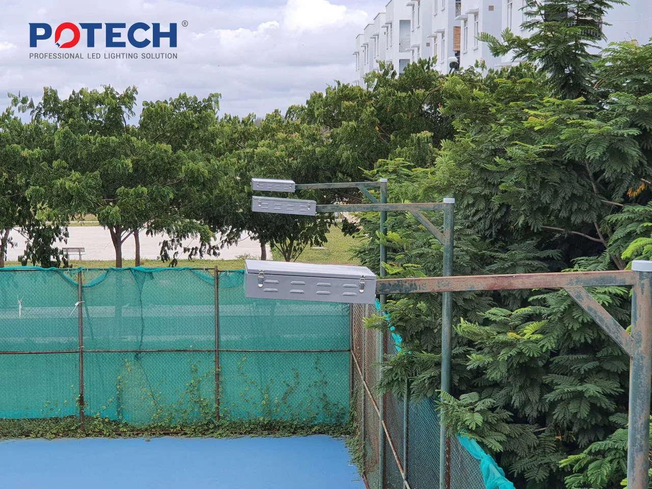 Đèn LED Sân Tennis Nhiệt Điện Vĩnh Tân — ảnh 10
