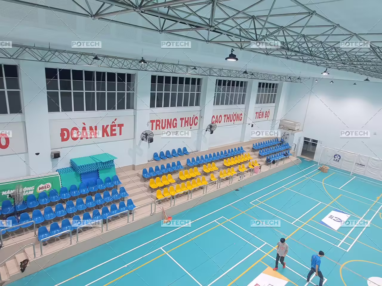 Đèn LED nhà thi đấu đa năng học đường Quận Phú Nhuận