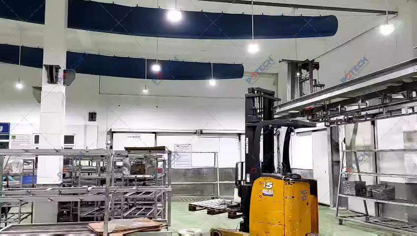 Đèn LED nhà xưởng công ty thực phẩm Vinh Anh — ảnh 1