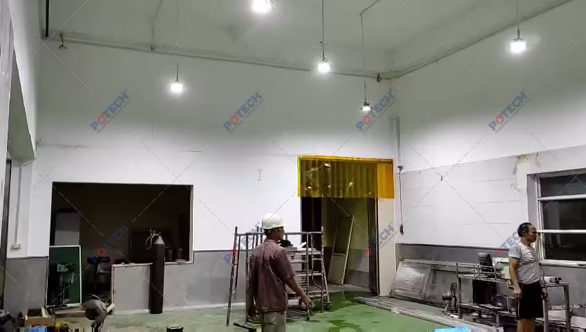 Đèn LED nhà xưởng công ty thực phẩm Vinh Anh — ảnh 4