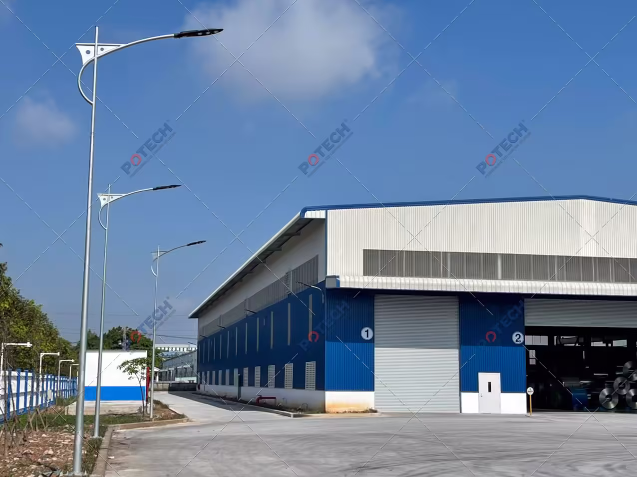 Đèn LED nhà máy Mỹ Phước 3 - Tôn Nam Kim — ảnh 5