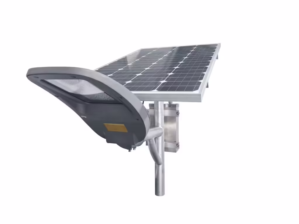Lắp đặt đèn đường LED năng lượng mặt trời POTECH