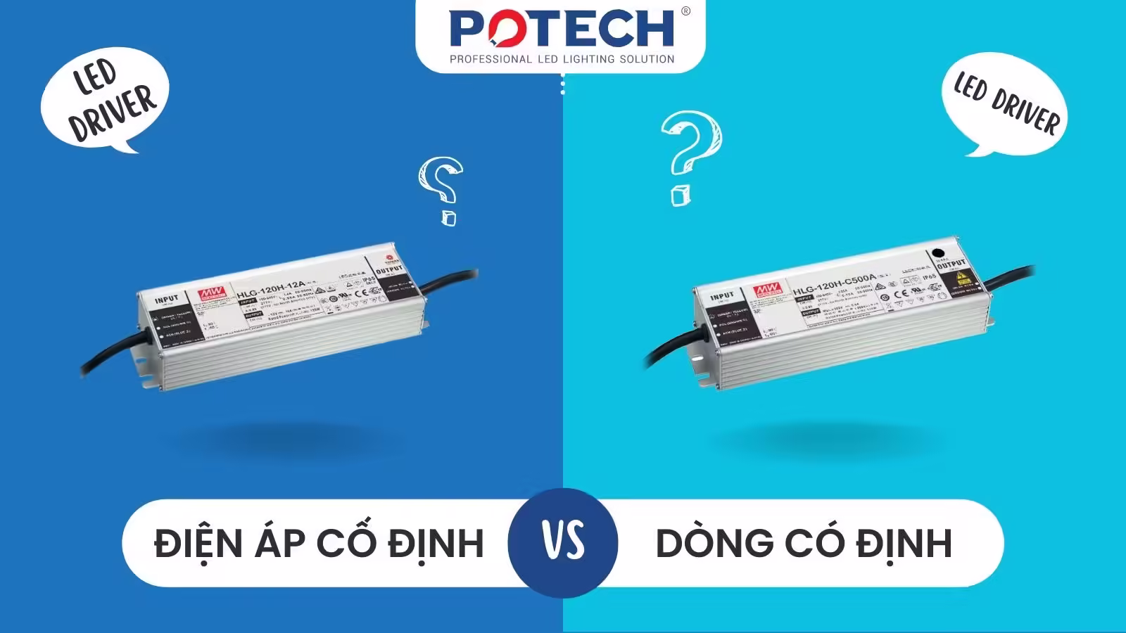 LED Driver dòng điện không đổi hay LED Driver điện áp không đổi?
