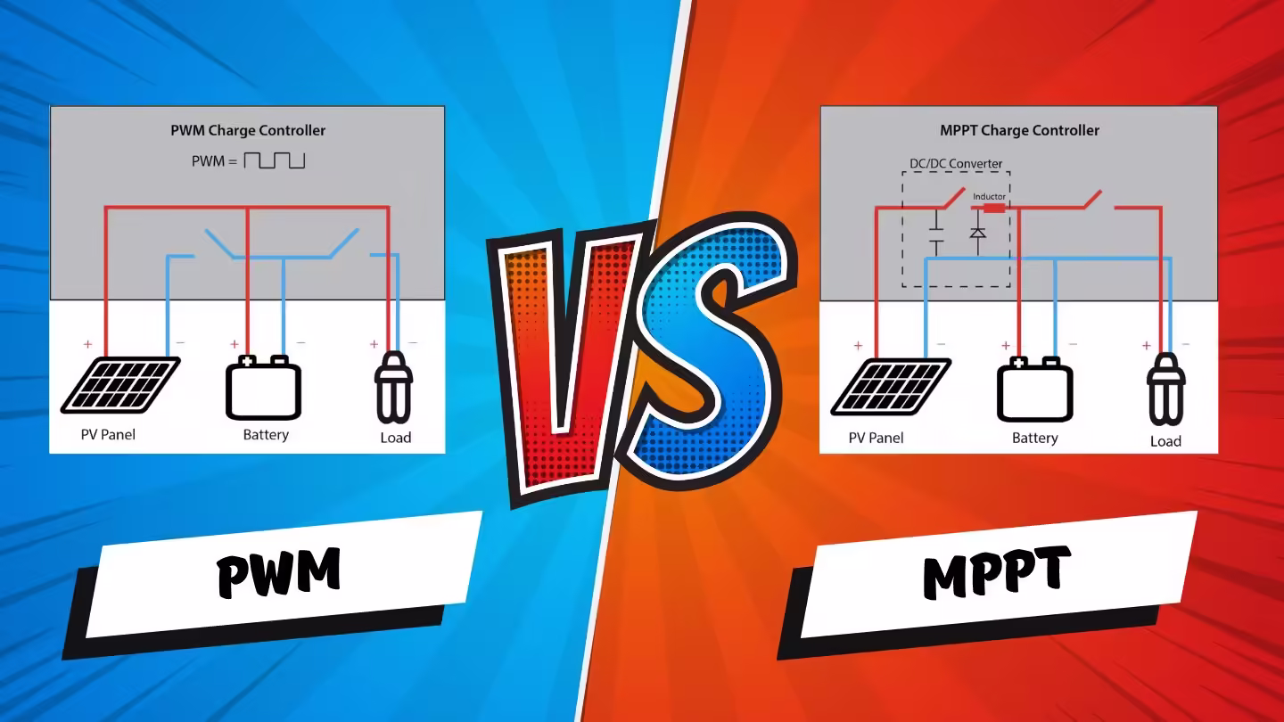 Bộ điều khiển sạc năng lượng mặt trời PWM so với MPPT: Bạn nên chọn cái nào?