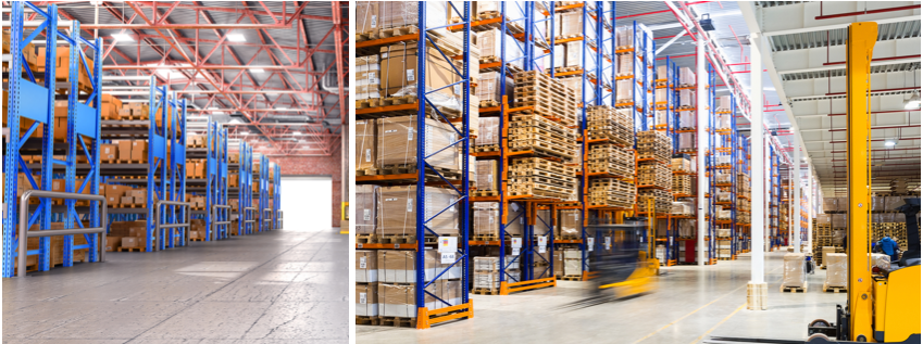 Đèn LED nhà xưởng trần nhà cao