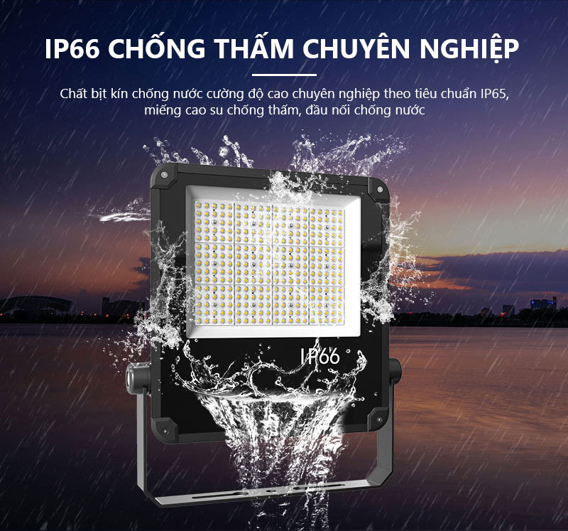 Thiết kế kín khít chống nước tuyệt đối của dòng FL4