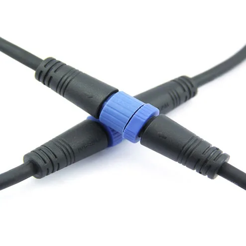 Đầu nối cáp nối IP68 M15 2pin 24AWG