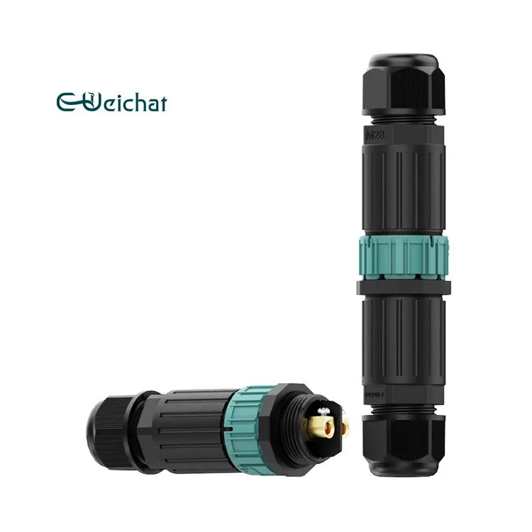Đầu nối dây chống nước EW-M28MF đực cái 2 pin IP68
