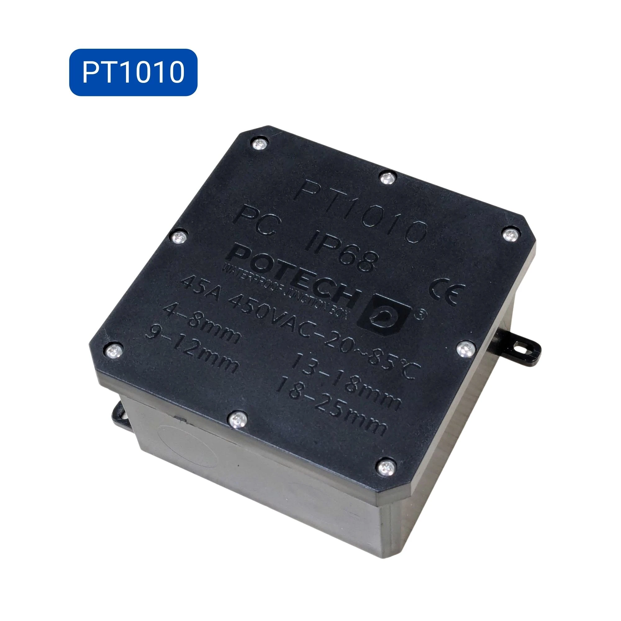 Hộp nối điện chống nước 2 3 4 5 6 7 8 9 10 11 12 ngả ngoài trời IP68 PT1010