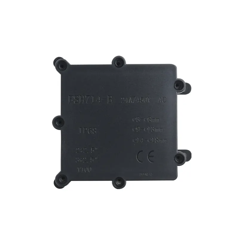 Hộp nối điện chống nước 2 3 4 5 6 ngả ngoài trời IP68 FSH714-B