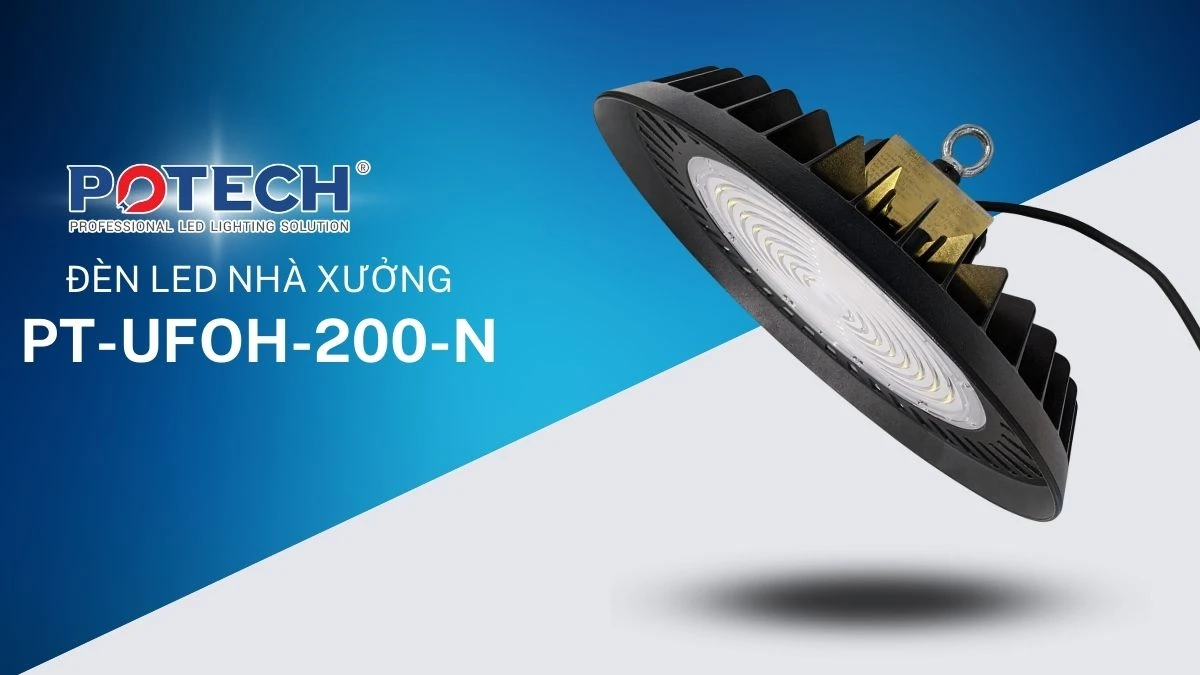 Đèn LED Nhà Xưởng PT UFOH 200 N