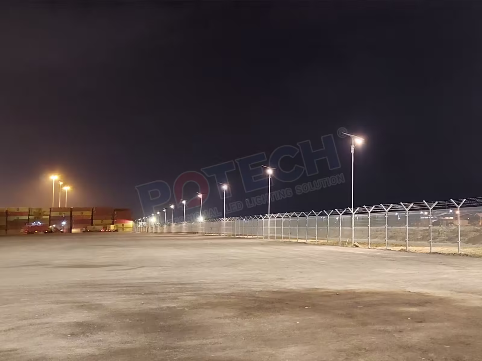 Dự án đèn LED năng lượng mặt trời Cảng SSIT