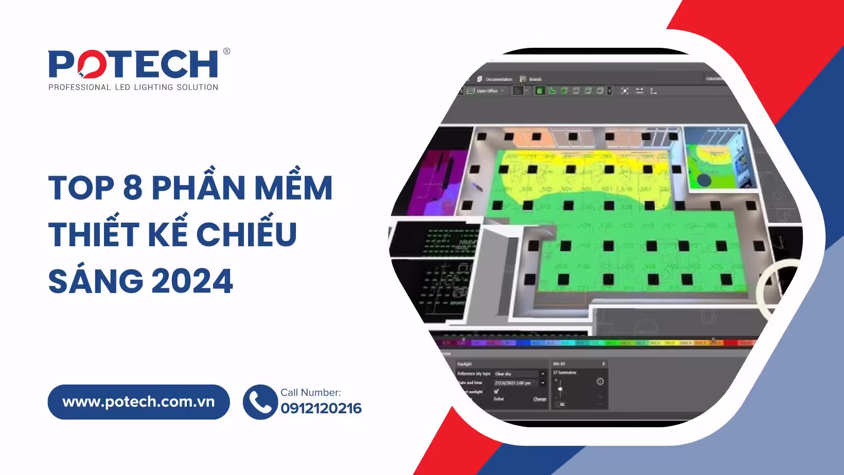 Top 8 phần mềm thiết kế chiếu sáng 2024
