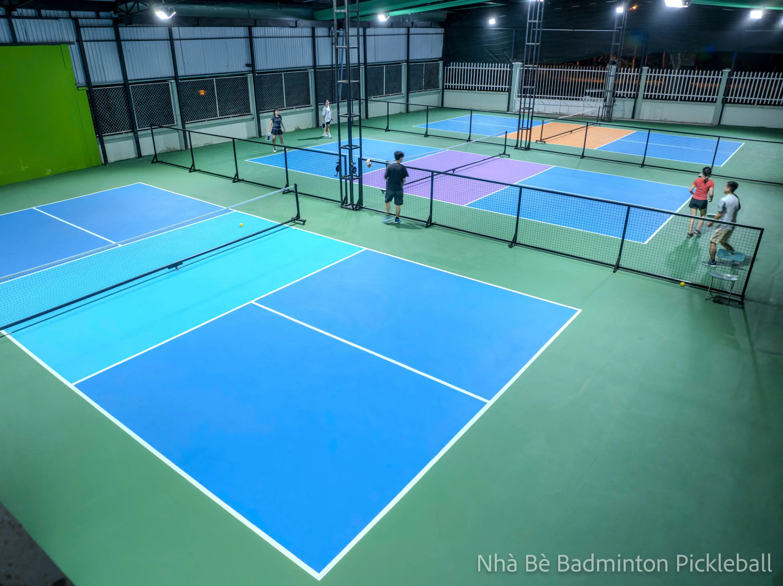 Dự án chiếu sáng đèn LED sân Pickleball Nhà Bè POTECH