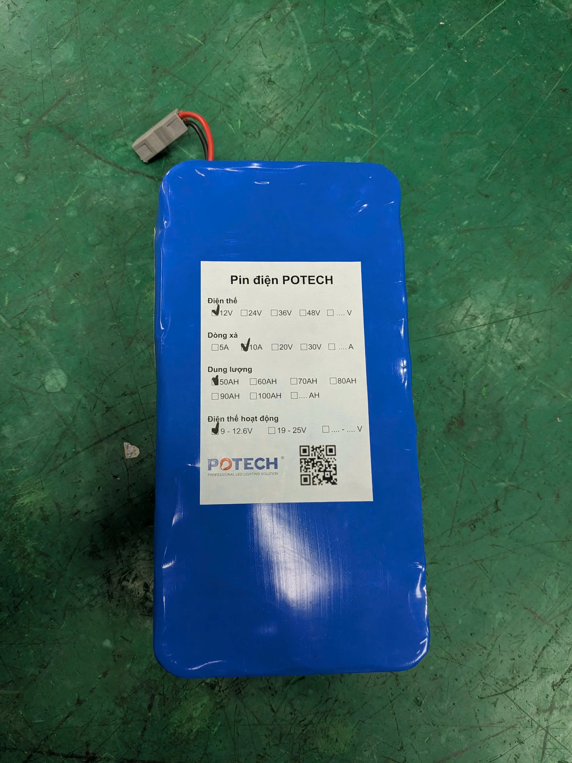 Pin đèn LED POTECH