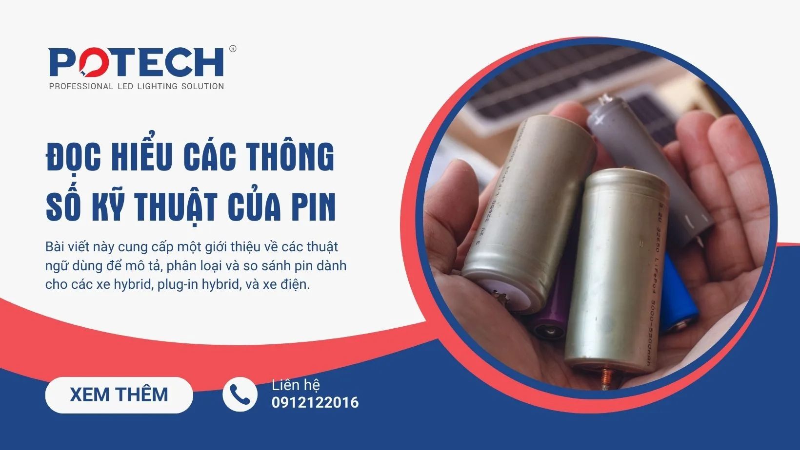Đọc hiểu các thông số kỹ thuật của pin