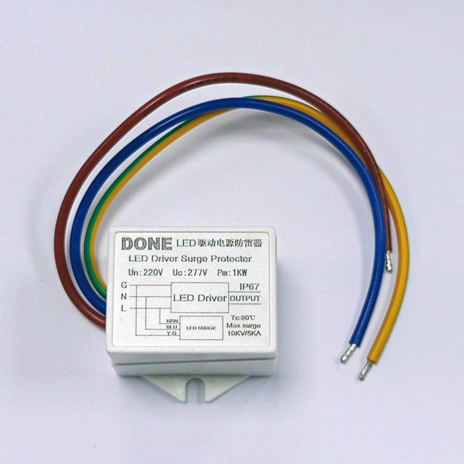 Thiết bị chống sét DONE LED Driver Surge Protector 10kV/5kA