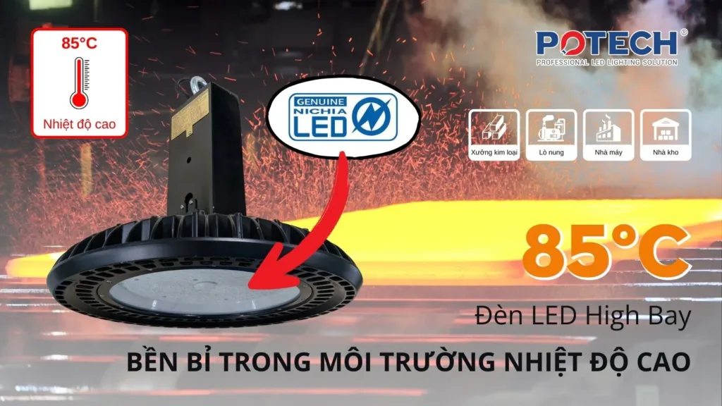 Đèn LED nhiệt độ cao PT-HTL POTECH