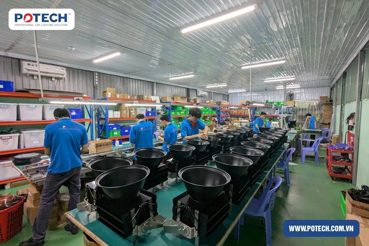 Top 5 công ty đèn LED công nghiệp uy tín 2025