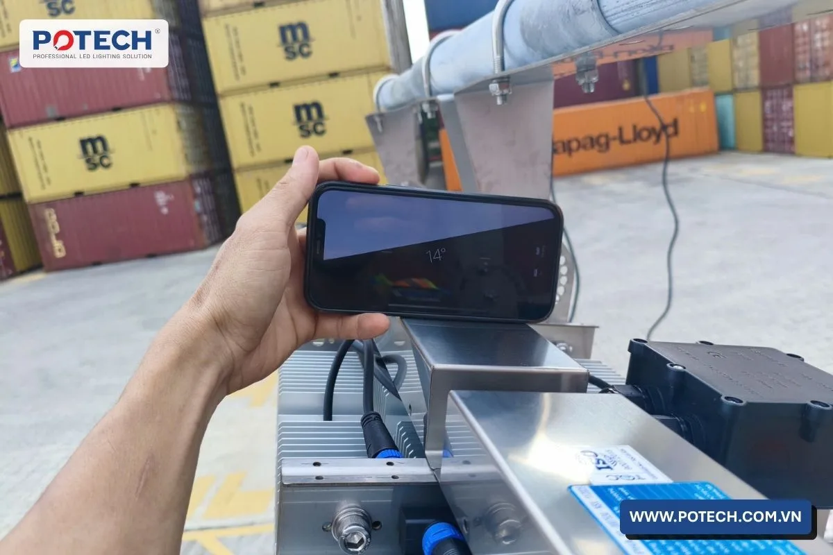 POTECH khuyến nghị góc chiếu đèn pha LED