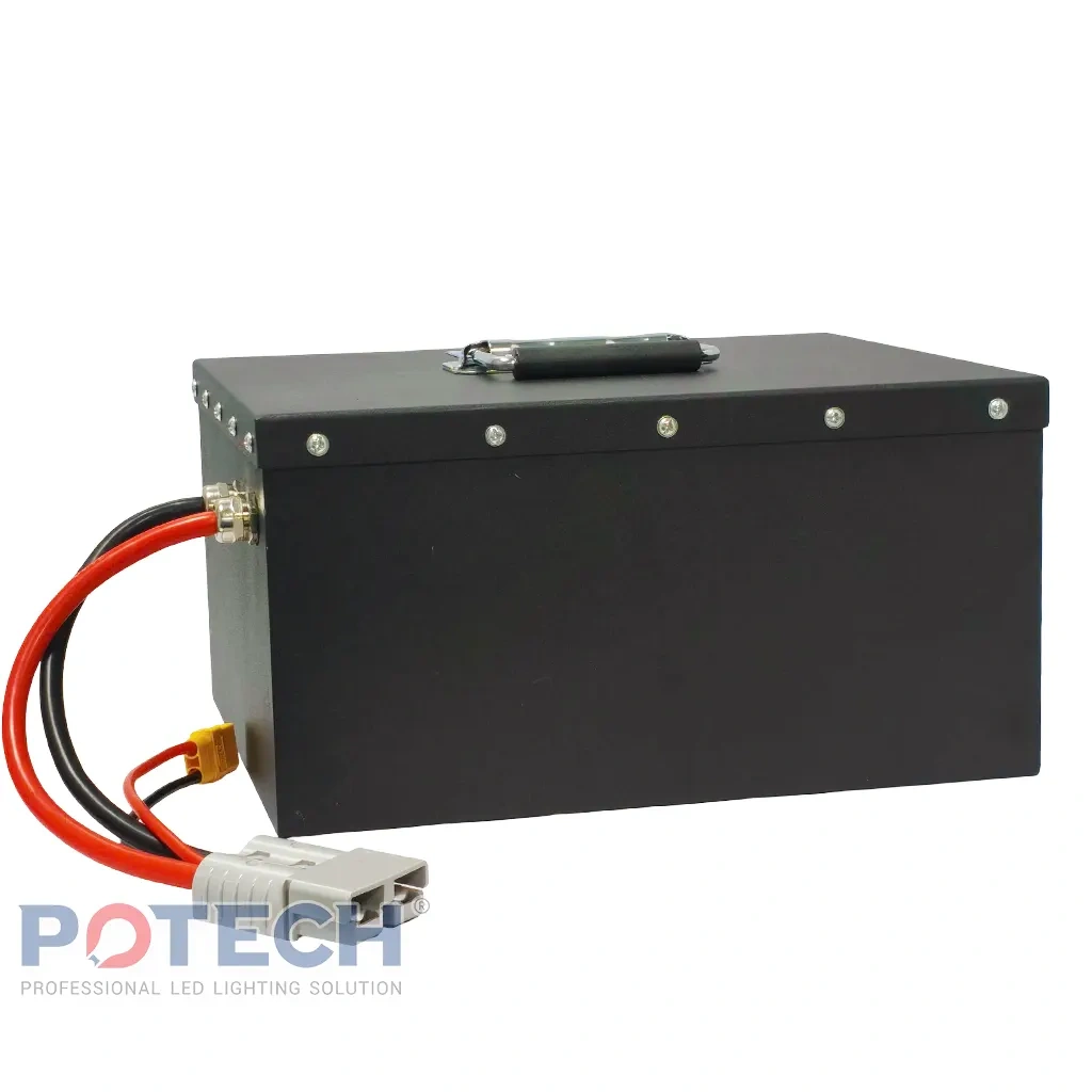 Bộ lưu trữ pin LiFePO4 24V 100Ah 2560Wh JSK 32140
