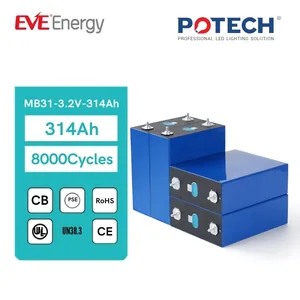 Cell pin LiFePO4 EVE MB31 314Ah 3.2V 8000 chu kỳ