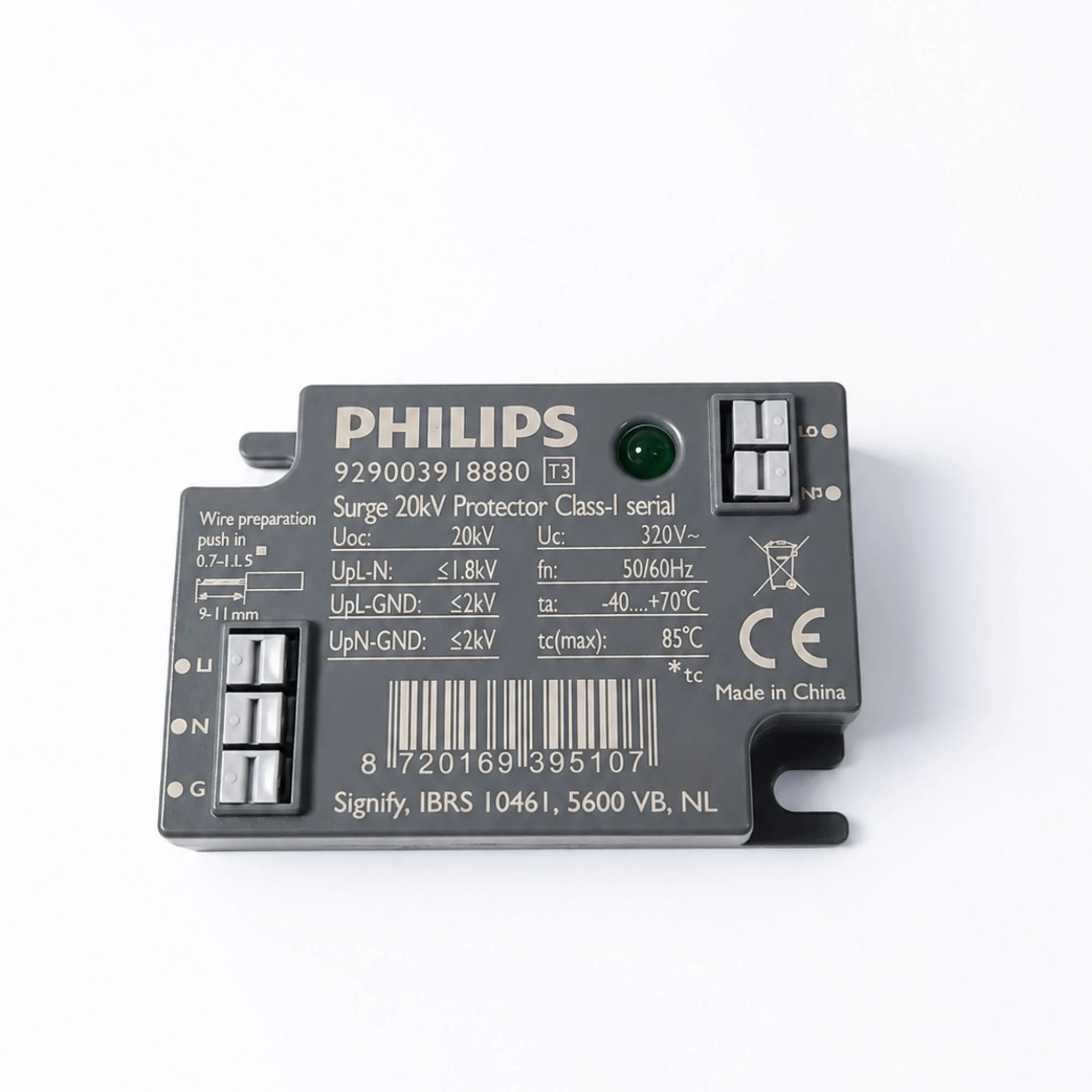 Chống sét lan truyền Philips Surge 20kV Protector Class-I Serial (929003918880)