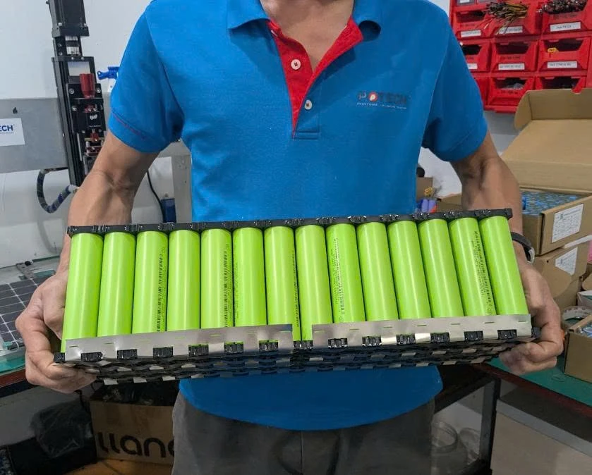Đóng pack pin lithium theo yêu cầu POTECH